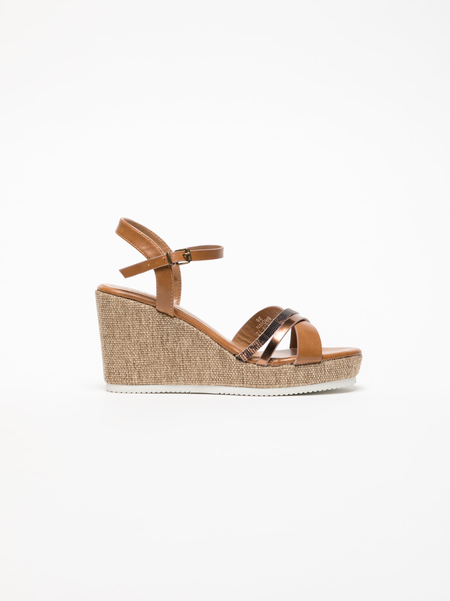 Foreva Brown Wedge Sandals